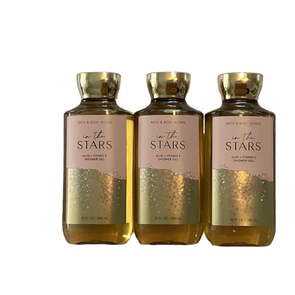 3 Bath & Body Works In The Stars Shower Gel 10 fl.oz. New